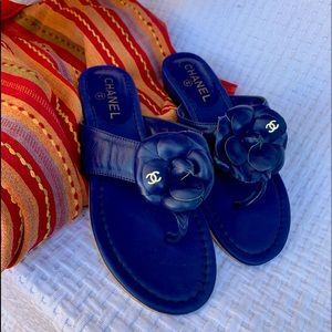 Chanel Camille Navy Blue Slips